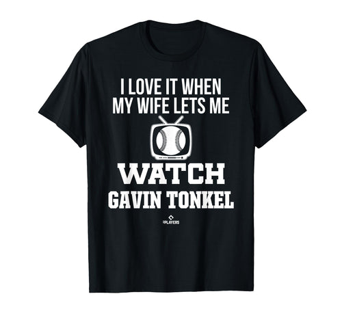 My Wife Lets Me Watch Gavin Tonkel T-Shirt - Trendy Graphic for Adults - T-Shirt, Sweatshirt, Hoodie