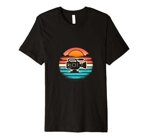 Camera Sunset T-Shirt - Trendy Graphic Men Women - T-Shirt, Sweatshirt, Hoodie