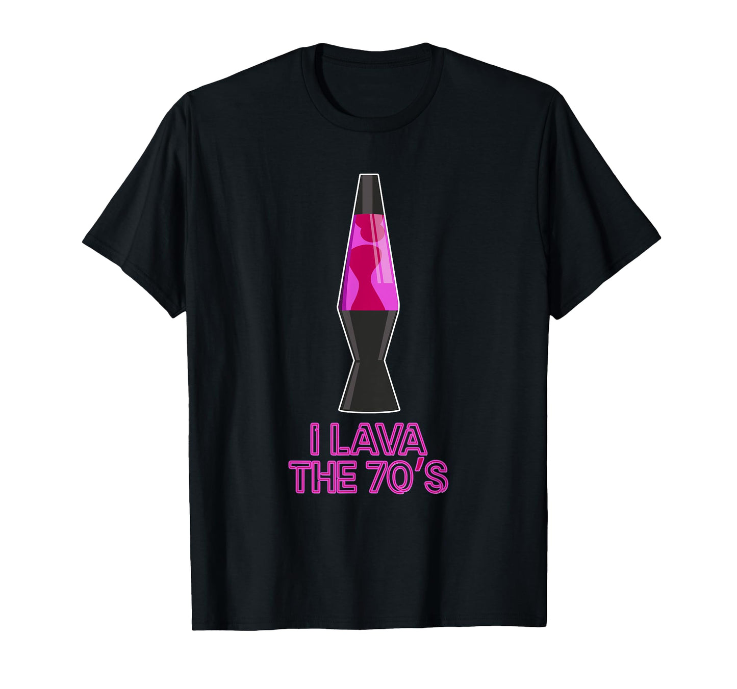 Groovy Lava Lamp Pun 70S Vaporwave T-Shirt - Custom Art Print for Adults - T-Shirt, Sweatshirt, Hoodie