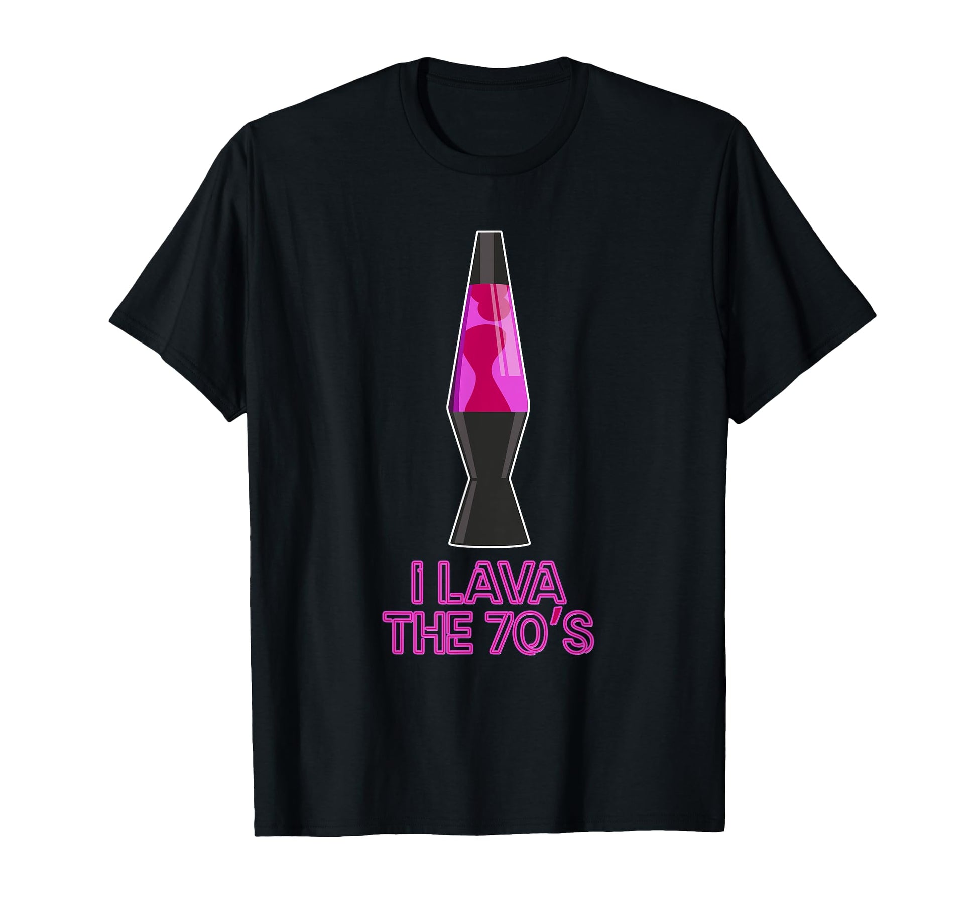 Groovy Lava Lamp Pun 70S Vaporwave T-Shirt - Custom Art Print for Adults - T-Shirt, Sweatshirt, Hoodie