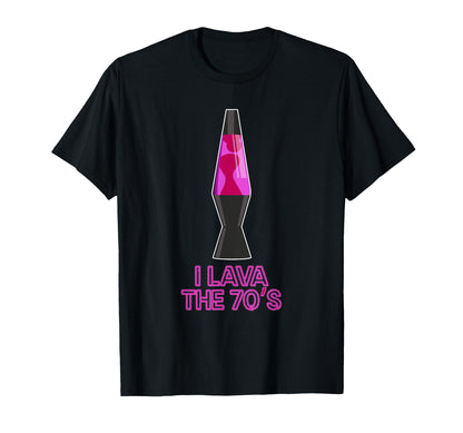 Groovy Lava Lamp Pun 70S Vaporwave T-Shirt - Custom Art Print for Adults - T-Shirt, Sweatshirt, Hoodie