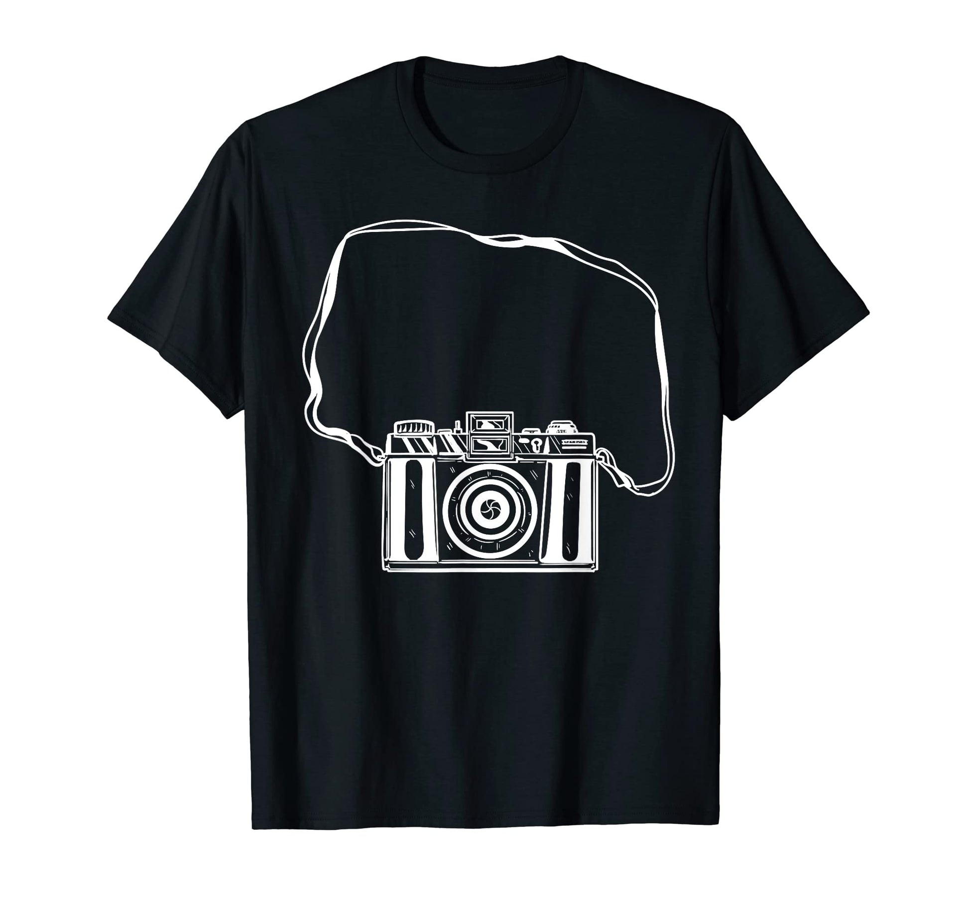 Camera Picture Photographer T-Shirt - Custom Art Print for Adults - T-Shirt, Sweatshirt, Hoodie