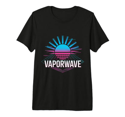 Japanese Vaporwave Aesthetic Sad Cat Gift T-Shirt - Novelty Apparel Unisex - T-Shirt, Sweatshirt, Hoodie
