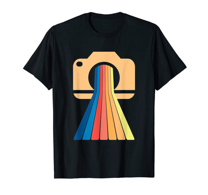 Camera Photography Photographer Lens T-Shirt - Minimalist Print Unisex - T-Shirt, Sweatshirt, Hoodie