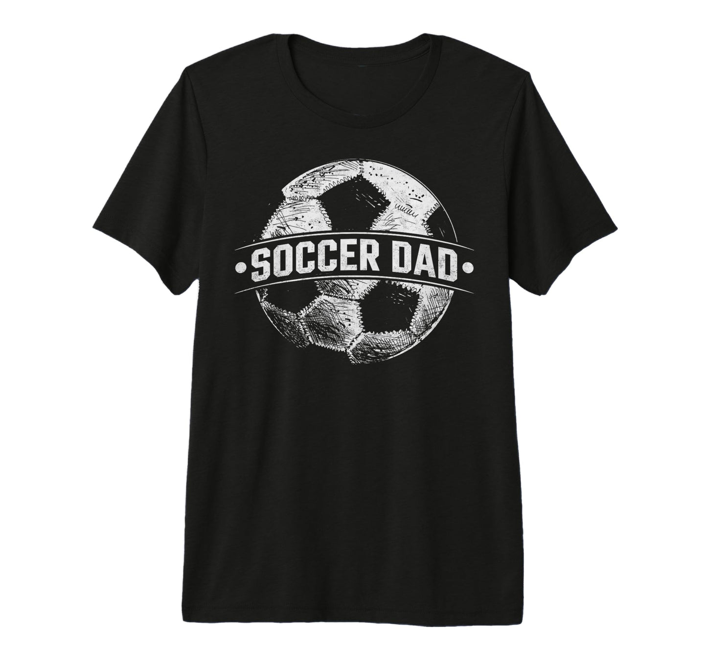 Soccer Dad Football Soccer Player T-Shirt - Custom Art Print Men Women - T-Shirt, Sweatshirt, Hoodie