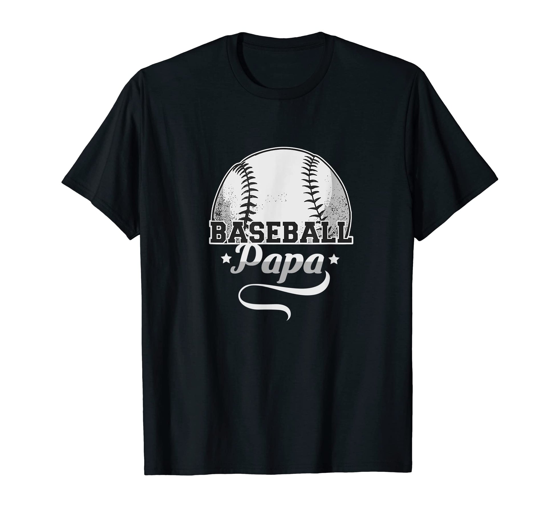 Baseball Papa Gift Ballers T-Shirt - Custom Art Print for Adults - T-Shirt, Sweatshirt, Hoodie