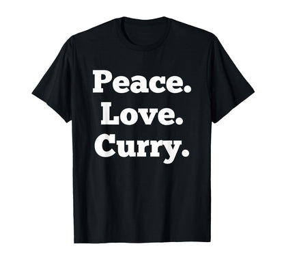 Funny Curry Lover Indian Food Foodie T-Shirt - Minimalist Print Men Women - T-Shirt, Sweatshirt, Hoodie