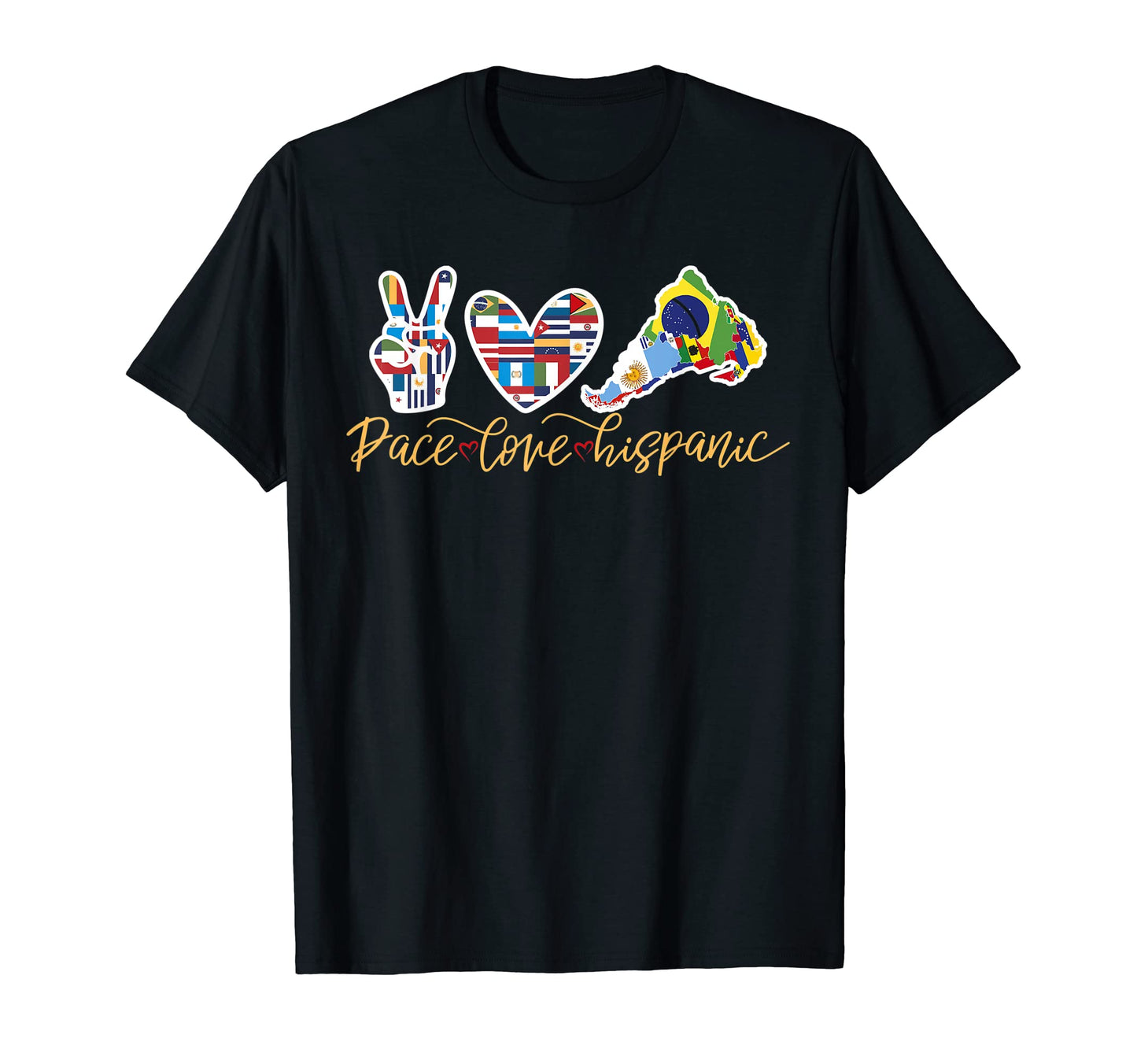 Celebrate Hispanic Heritage Month T-Shirt - Graphic Print Men Women - T-Shirt, Sweatshirt, Hoodie