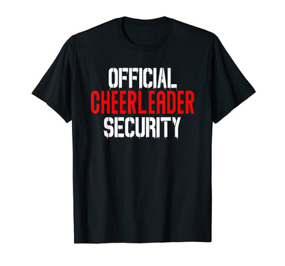 Cheerleader Bodyguard Brother Sibling T-Shirt - Trendy Graphic Men Women - T-Shirt, Sweatshirt, Hoodie
