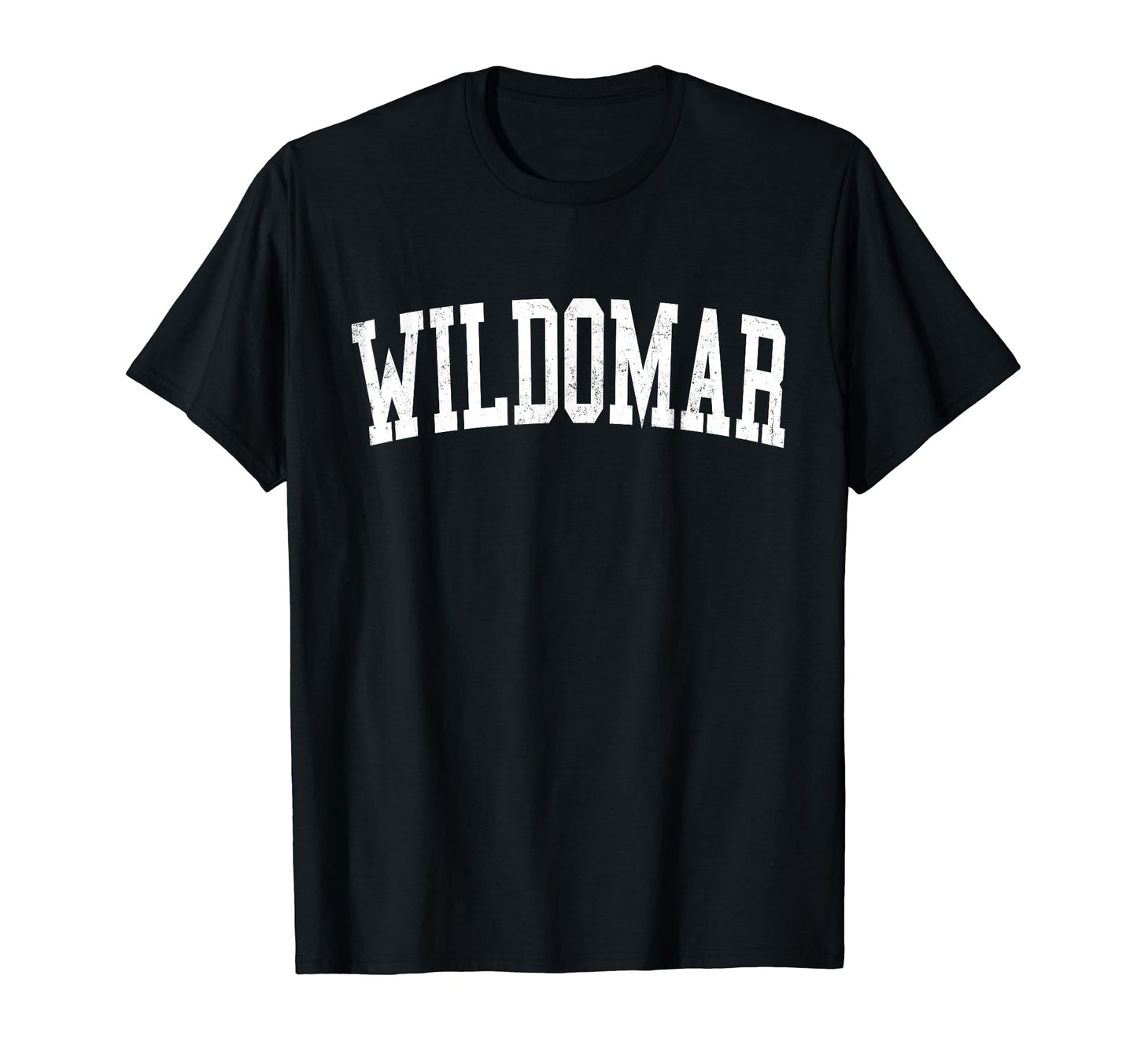 Wildomar Ca Distressed White Varsity T-Shirt - Graphic Print Men Women - T-Shirt, Sweatshirt, Hoodie