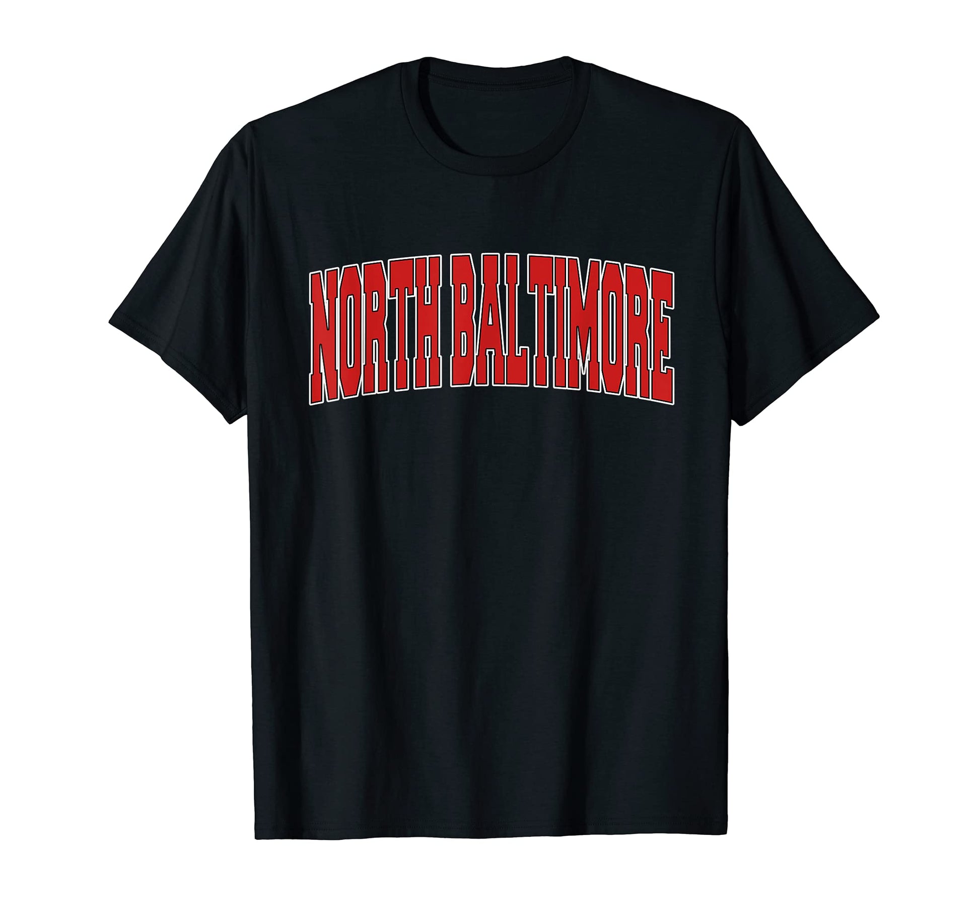 North Baltimore Oh Ohio Varsity Usa T-Shirt - Graphic Print for Adults - T-Shirt, Sweatshirt, Hoodie