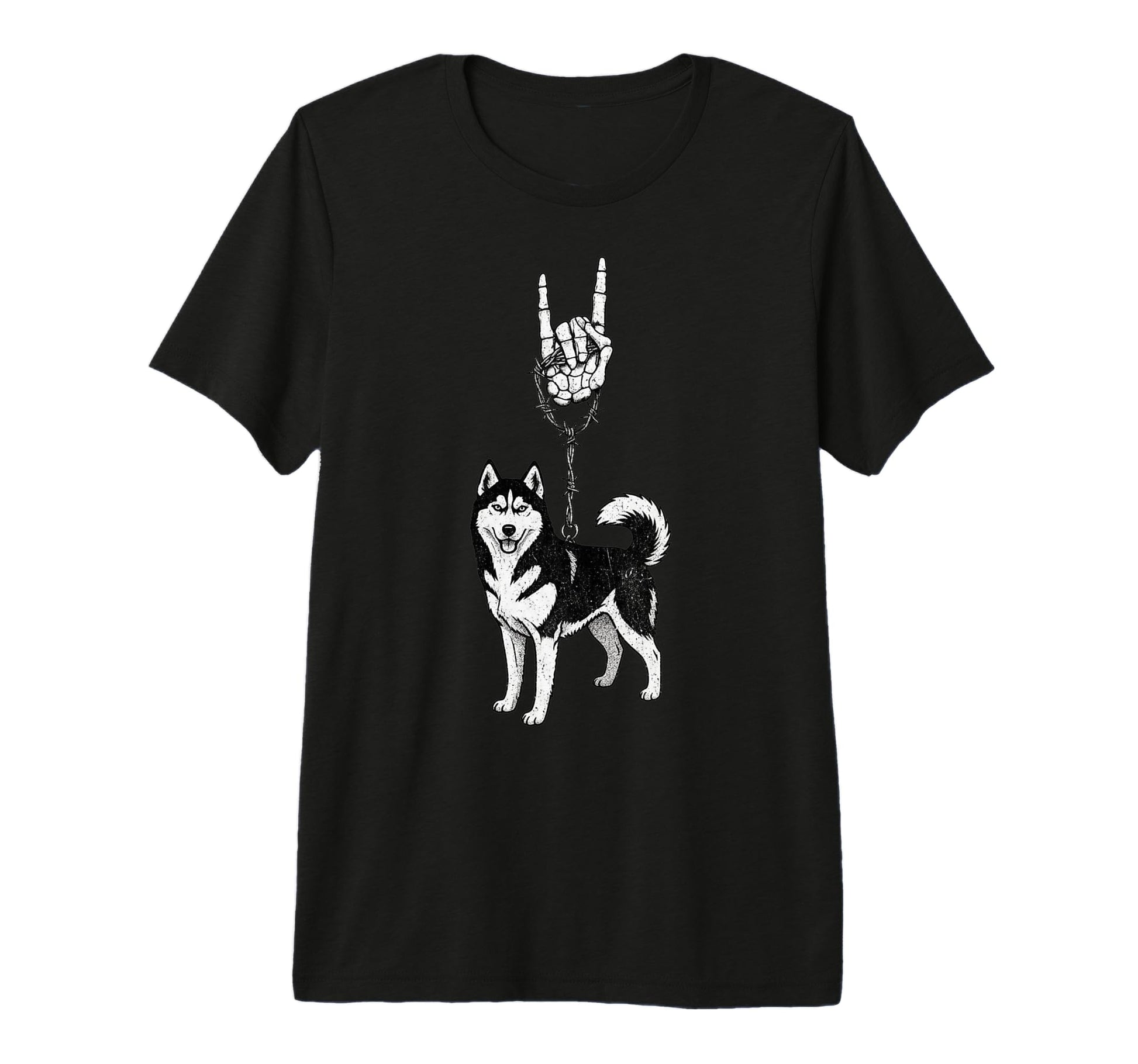 Mens Siberian Husky Dog Mushing 90S Alt T-Shirt - Streetwear Style Unisex - T-Shirt, Sweatshirt, Hoodie