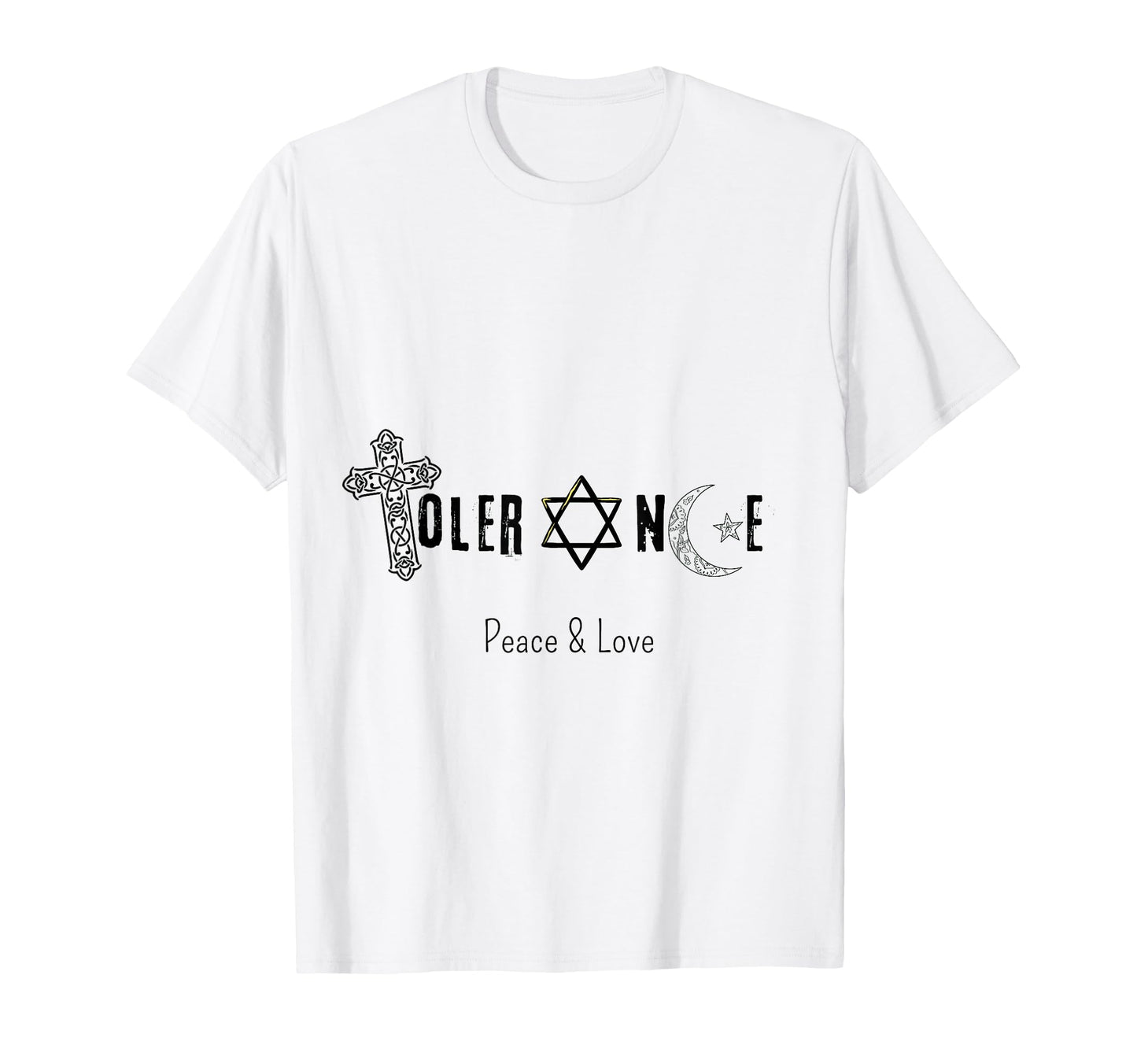 Peace And Love Tolerance Available 10 T-Shirt - Unique Graphic for Adults - T-Shirt, Sweatshirt, Hoodie