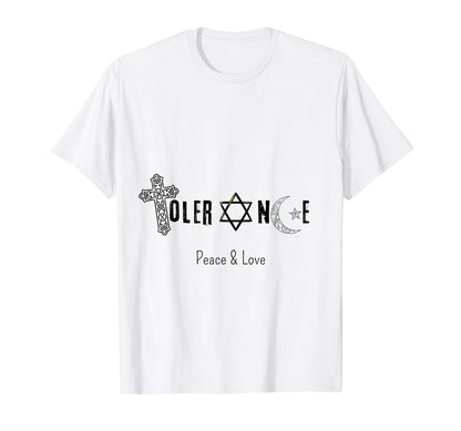 Peace And Love Tolerance Available 10 T-Shirt - Unique Graphic for Adults - T-Shirt, Sweatshirt, Hoodie
