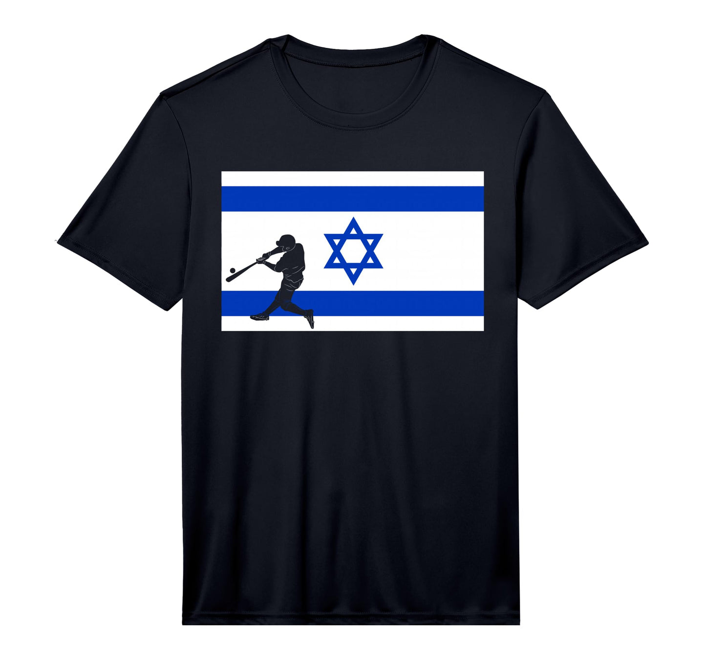 Baseball Game League Israel Flag Jewish T-Shirt - Aesthetic Graphic Unisex - T-Shirt, Sweatshirt, Hoodie