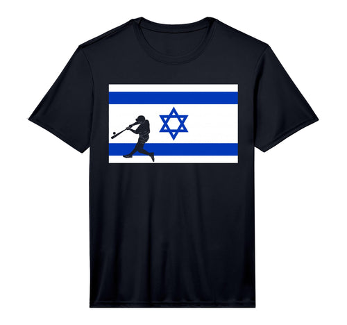 Baseball Game League Israel Flag Jewish T-Shirt - Aesthetic Graphic Unisex - T-Shirt, Sweatshirt, Hoodie
