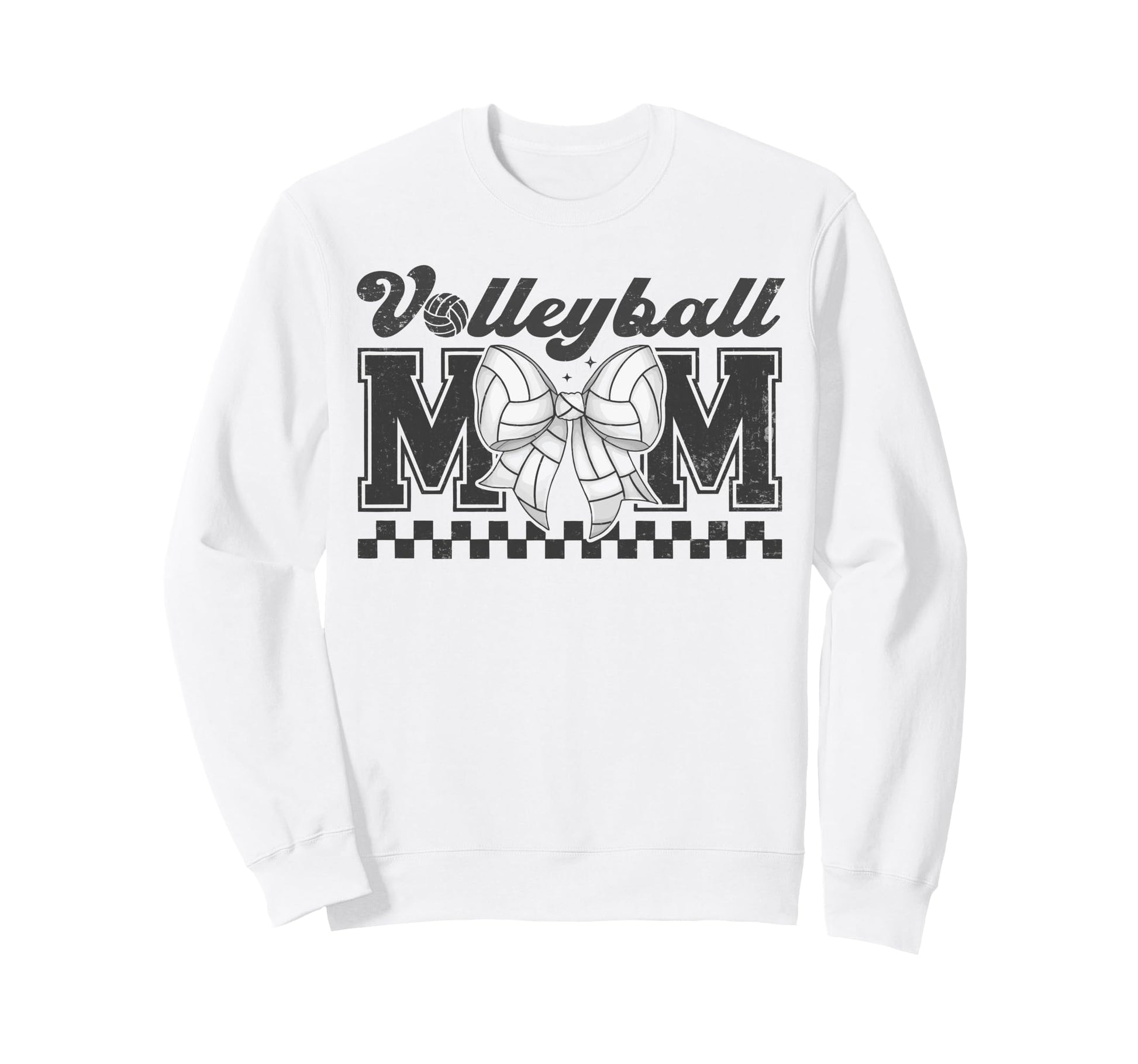 Volleyball Mama Mom Game Day Sweatshirt - Streetwear Style Unisex - T-Shirt, Sweatshirt, Hoodie