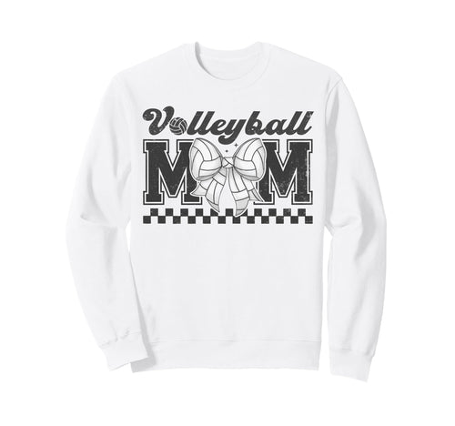 Volleyball Mama Mom Game Day Sweatshirt - Streetwear Style Unisex - T-Shirt, Sweatshirt, Hoodie