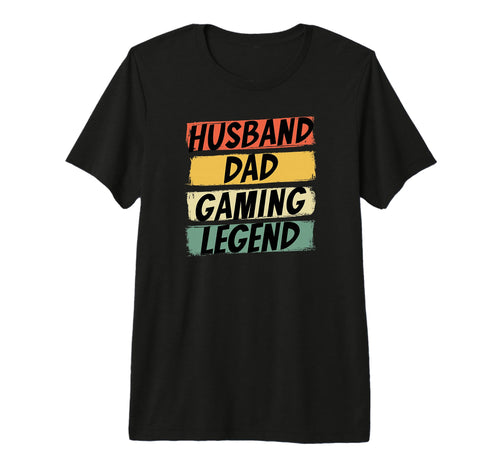 Mens Gamer Dad Husband Dad Video Gaming T-Shirt - Aesthetic Graphic Unisex - T-Shirt, Sweatshirt, Hoodie