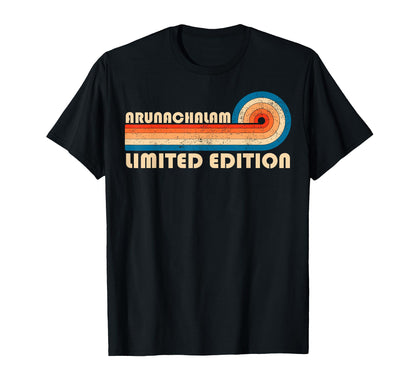 Arunachalam 70S 80S Sunset Stripe T-Shirt - Custom Art Print for Adults - T-Shirt, Sweatshirt, Hoodie