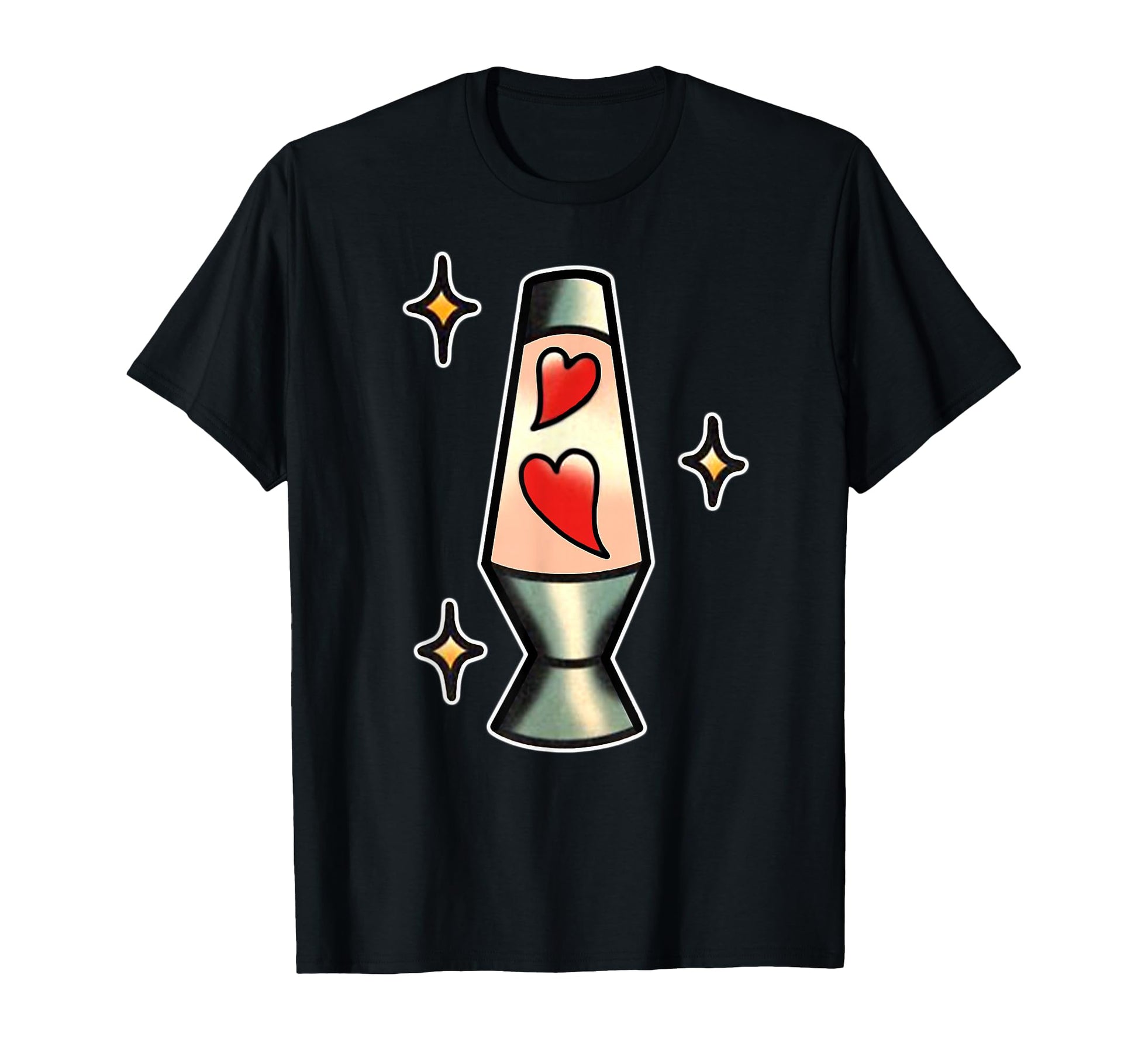 Lava Lamp Hearts T-Shirt - Unique Graphic Men Women - T-Shirt, Sweatshirt, Hoodie