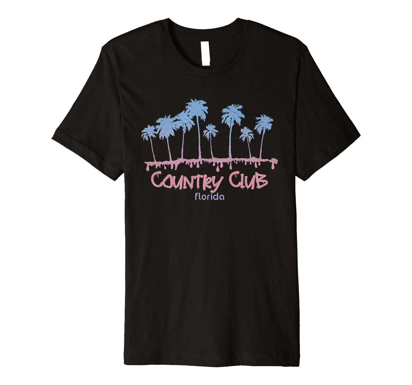 Country Club Florida Beach Surf Vibes T-Shirt - Trendy Graphic Men Women - T-Shirt, Sweatshirt, Hoodie
