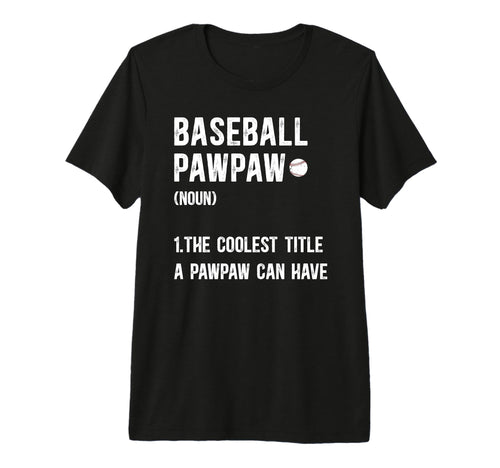 Mens Baseball Pawpaw Definition T-Shirt - Streetwear Style for Adults - T-Shirt, Sweatshirt, Hoodie