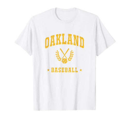 Oakland Baseball Gameday Varsity T-Shirt - Minimalist Print Unisex - T-Shirt, Sweatshirt, Hoodie