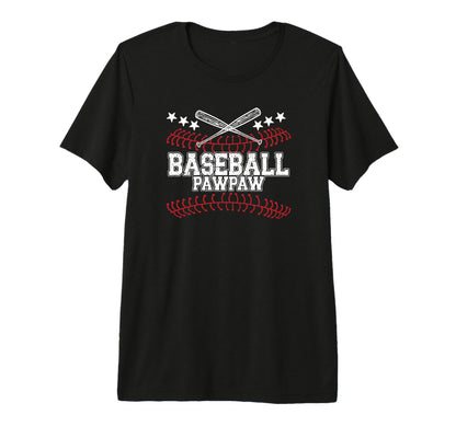 Mens Baseball Pawpaw Proud Grandpa T-Shirt - Fun Novelty Design Men Women - T-Shirt, Sweatshirt, Hoodie