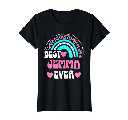 Best Jemma Ever Personal Name Leopard T-Shirt - Custom Art Print Men Women - T-Shirt, Sweatshirt, Hoodie