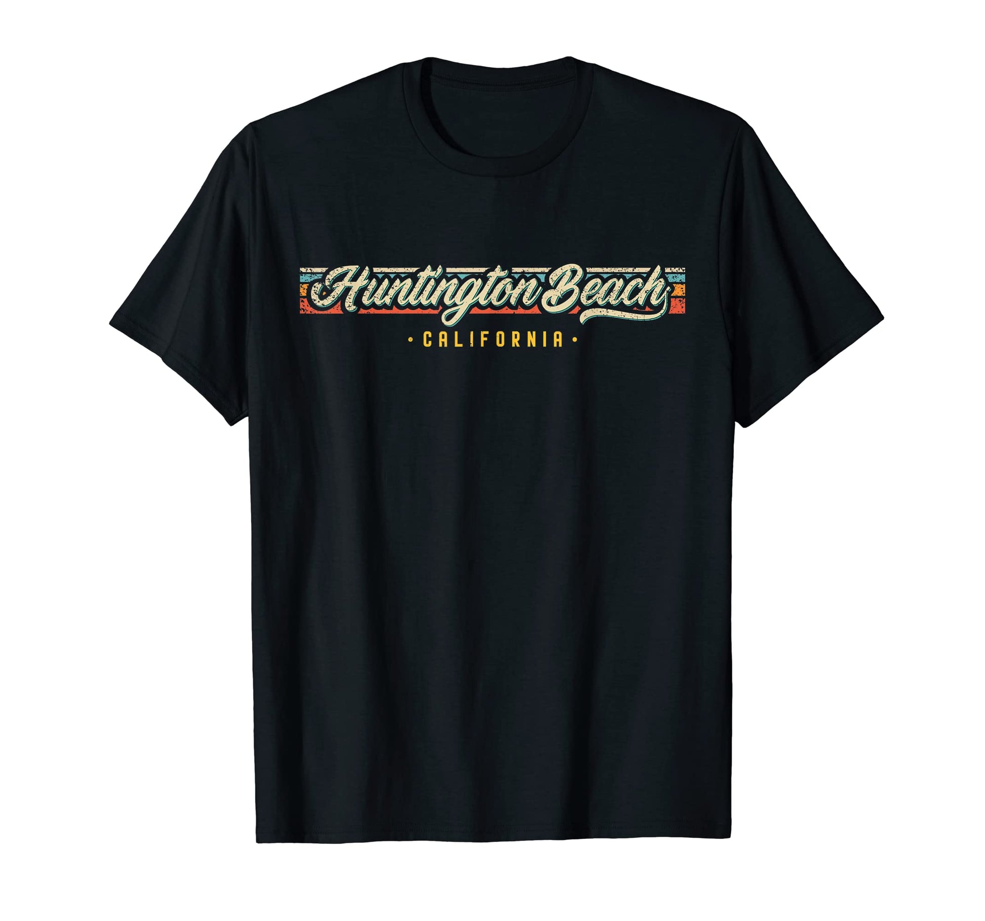 Sports Script Huntington Beach T-Shirt - Fun Novelty Design Men Women - T-Shirt, Sweatshirt, Hoodie