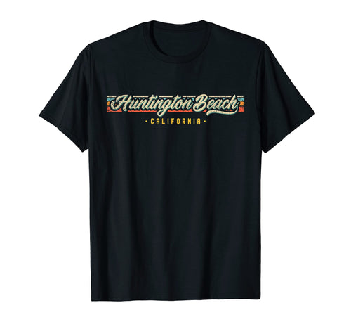 Sports Script Huntington Beach T-Shirt - Fun Novelty Design Men Women - T-Shirt, Sweatshirt, Hoodie