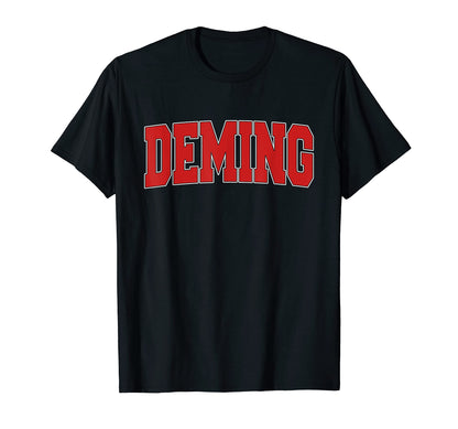 Deming Nm New Mexico Varsity Usa Sports T-Shirt - Streetwear Style Unisex - T-Shirt, Sweatshirt, Hoodie