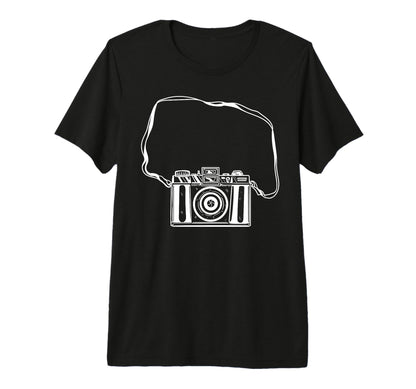 Camera Picture Photographer T-Shirt - Aesthetic Graphic for Adults - T-Shirt, Sweatshirt, Hoodie