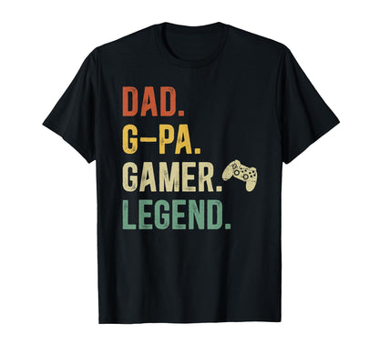 Dad G Pa Gamer G Pa Gaming G Pa Video T-Shirt - Trendy Graphic Men Women - T-Shirt, Sweatshirt, Hoodie