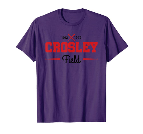 Crosley Field Cincinnati Baseball T-Shirt - Trendy Graphic Men Women - T-Shirt, Sweatshirt, Hoodie