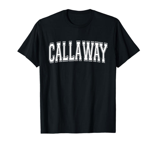 Callaway Fl Florida Usa Sports Varsity T-Shirt - Minimalist Print Men Women - T-Shirt, Sweatshirt, Hoodie