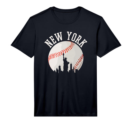 Mens Downtown New York City Skyline T-Shirt - Custom Art Print Unisex - T-Shirt, Sweatshirt, Hoodie