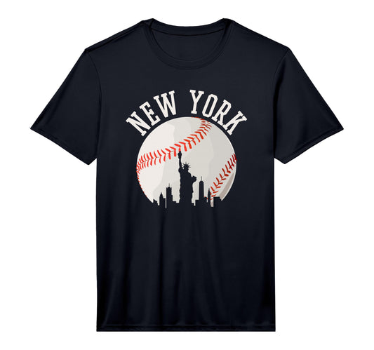 Mens Downtown New York City Skyline T-Shirt - Custom Art Print Unisex - T-Shirt, Sweatshirt, Hoodie