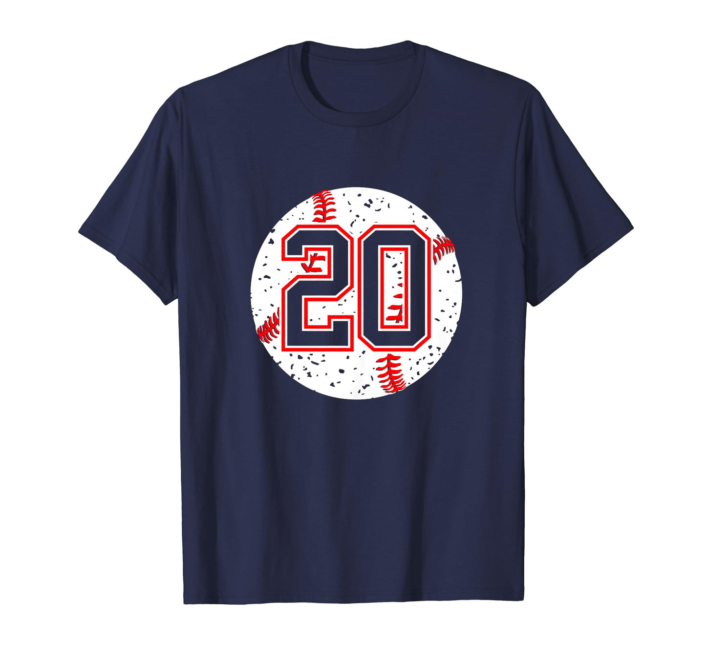 Baseball Number 20 Mom Show Support T-Shirt - Casual Everyday Wear Unisex - T-Shirt, Sweatshirt, Hoodie