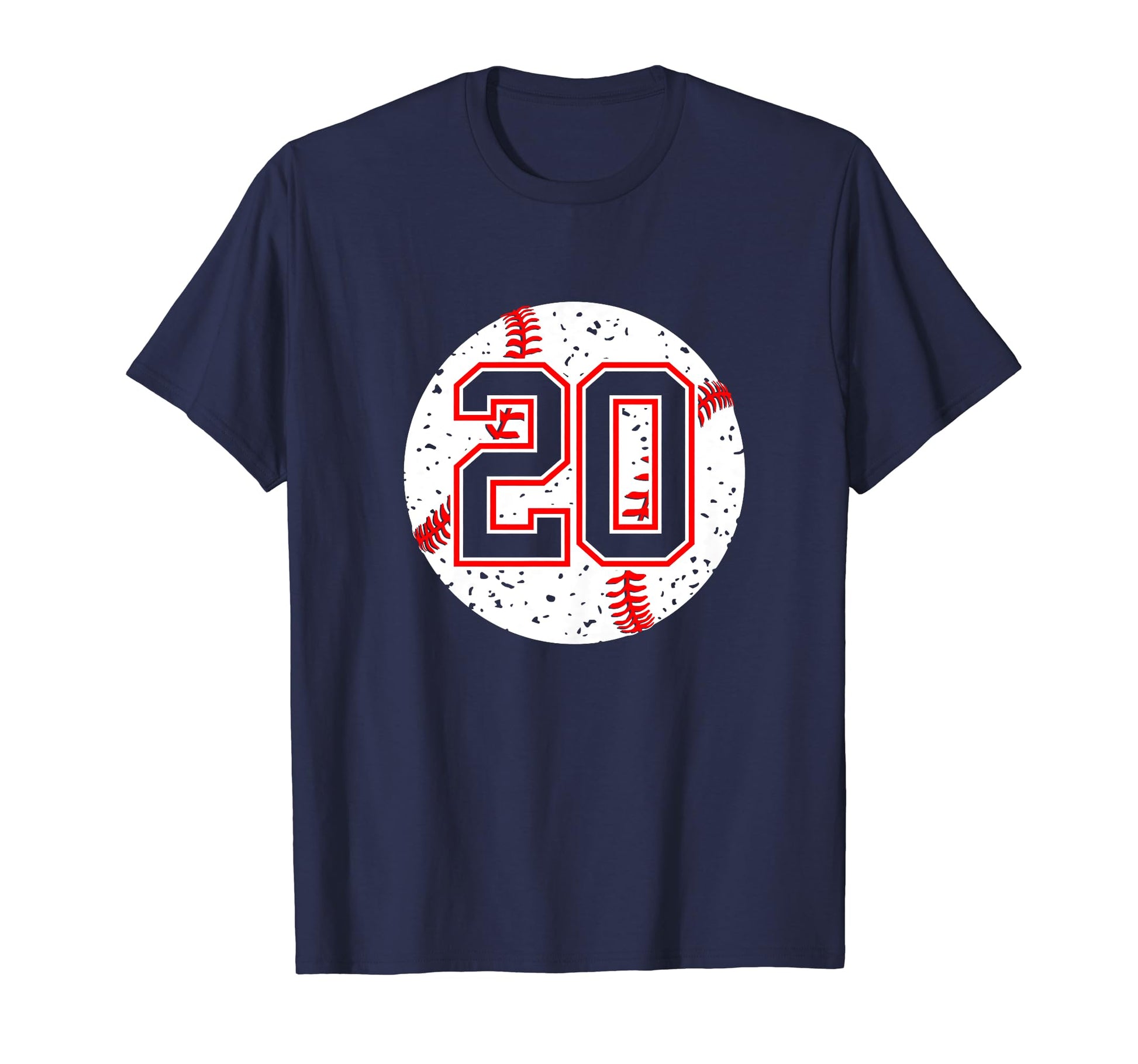 Baseball Number 20 Mom Show Support T-Shirt - Casual Everyday Wear Unisex - T-Shirt, Sweatshirt, Hoodie