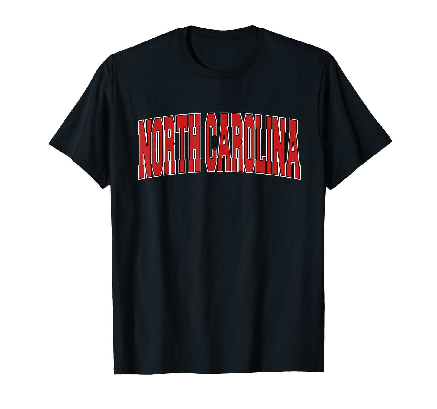 North Carolina Usa State Nc Varsity Sports T-Shirt - Unique Graphic Unisex - T-Shirt, Sweatshirt, Hoodie