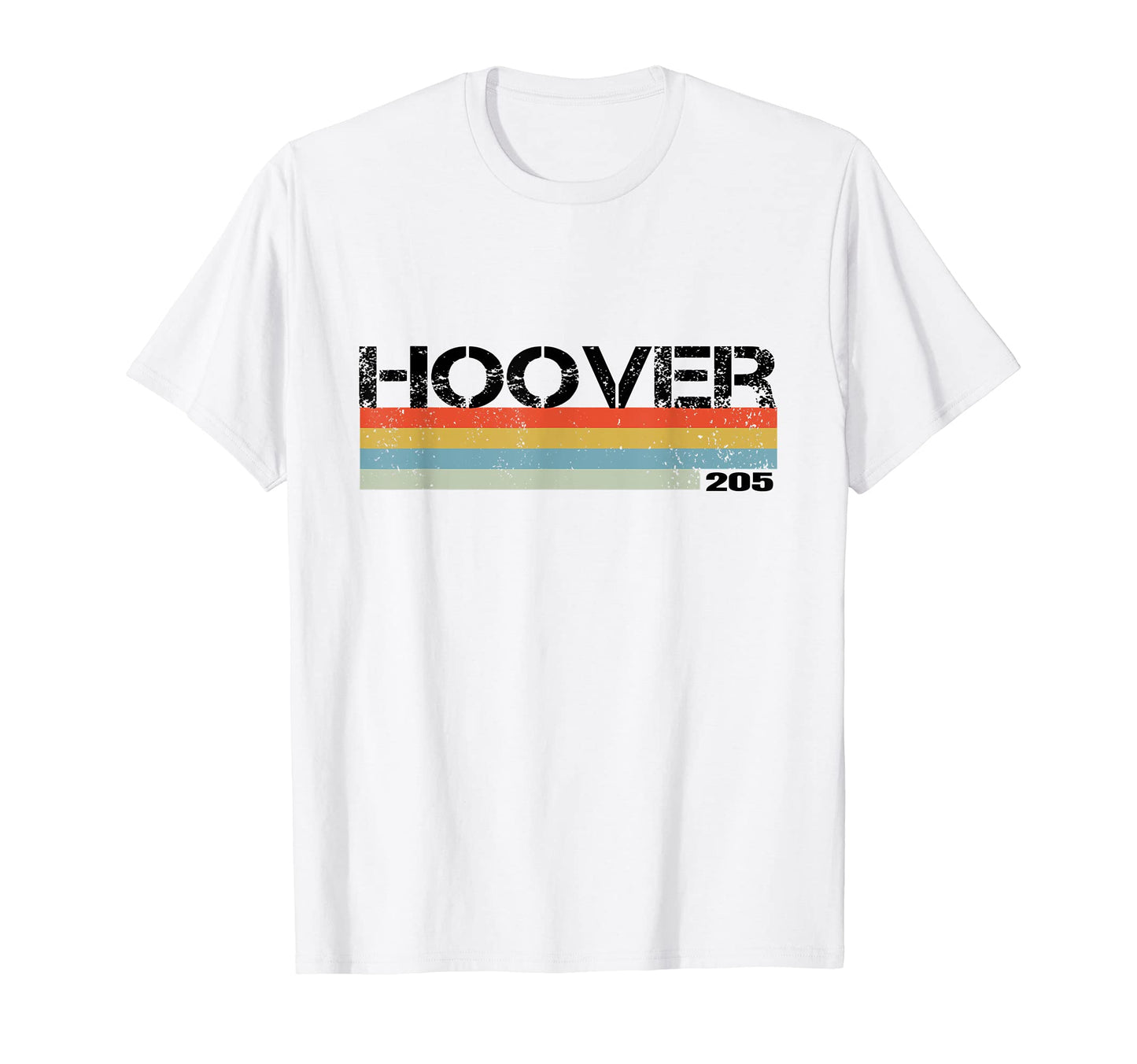 Hoover Stripes T-Shirt - Graphic Print for Adults - T-Shirt, Sweatshirt, Hoodie