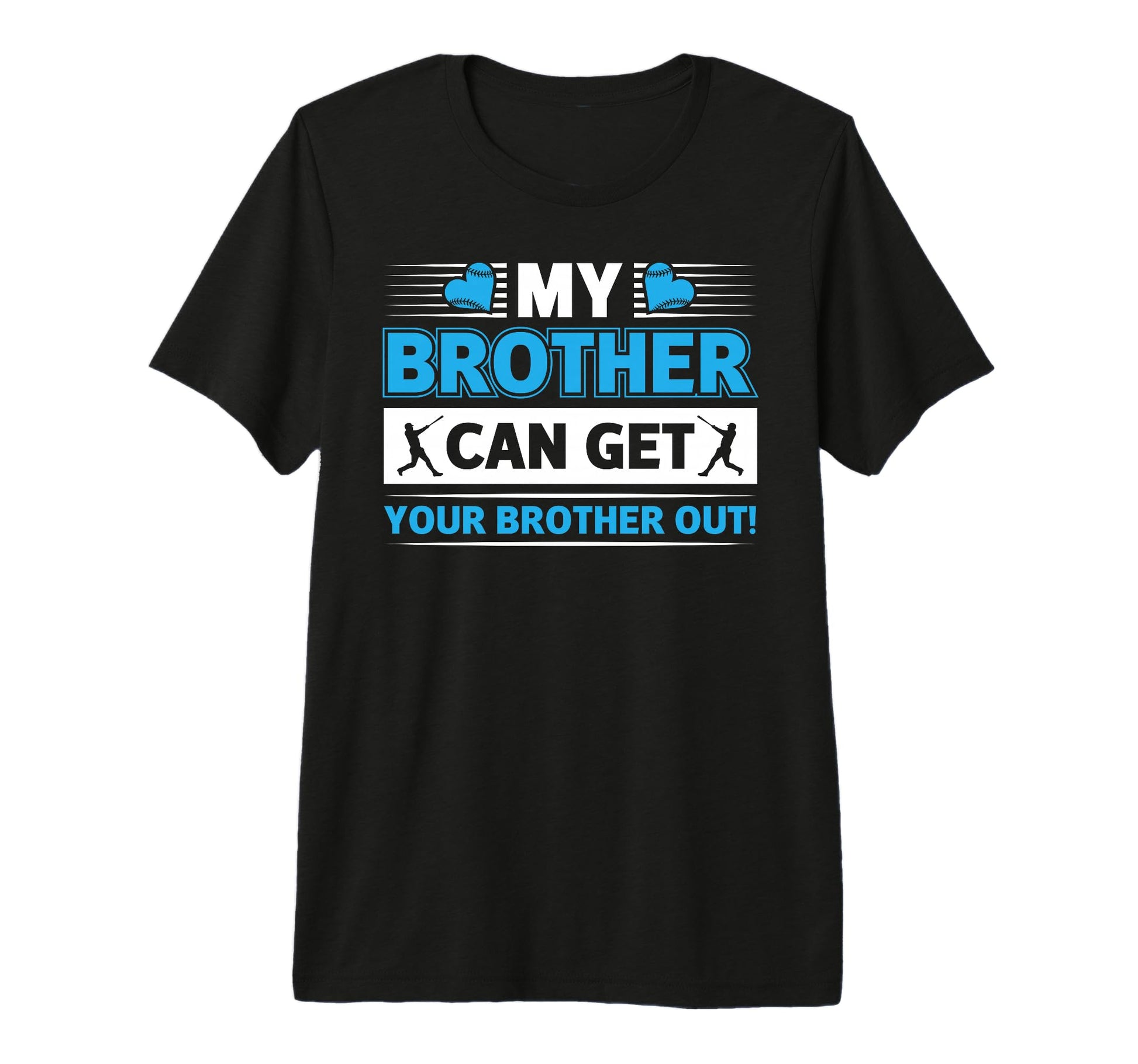 Baseball Player Brother Funny Baseball T-Shirt - Unique Graphic for Adults - T-Shirt, Sweatshirt, Hoodie