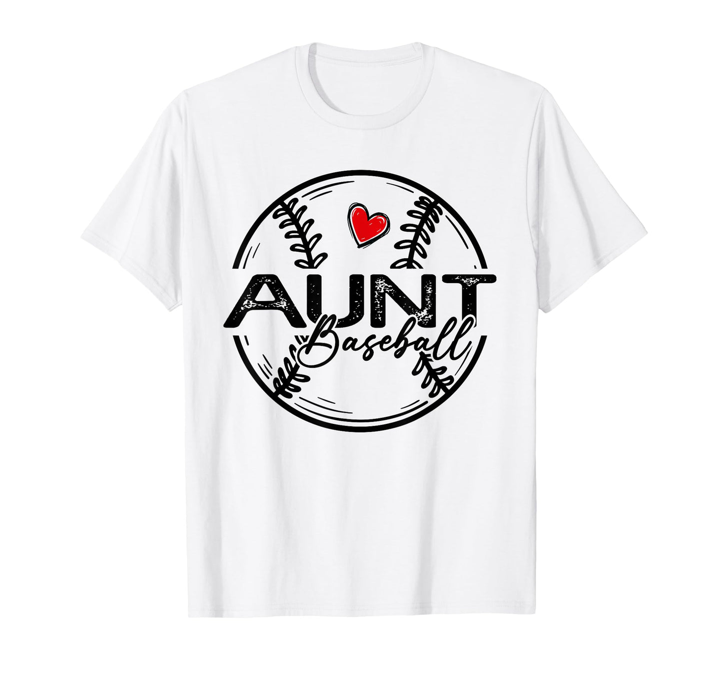 Baseball Aunt Baseball Player Family T-Shirt - Aesthetic Graphic Unisex - T-Shirt, Sweatshirt, Hoodie