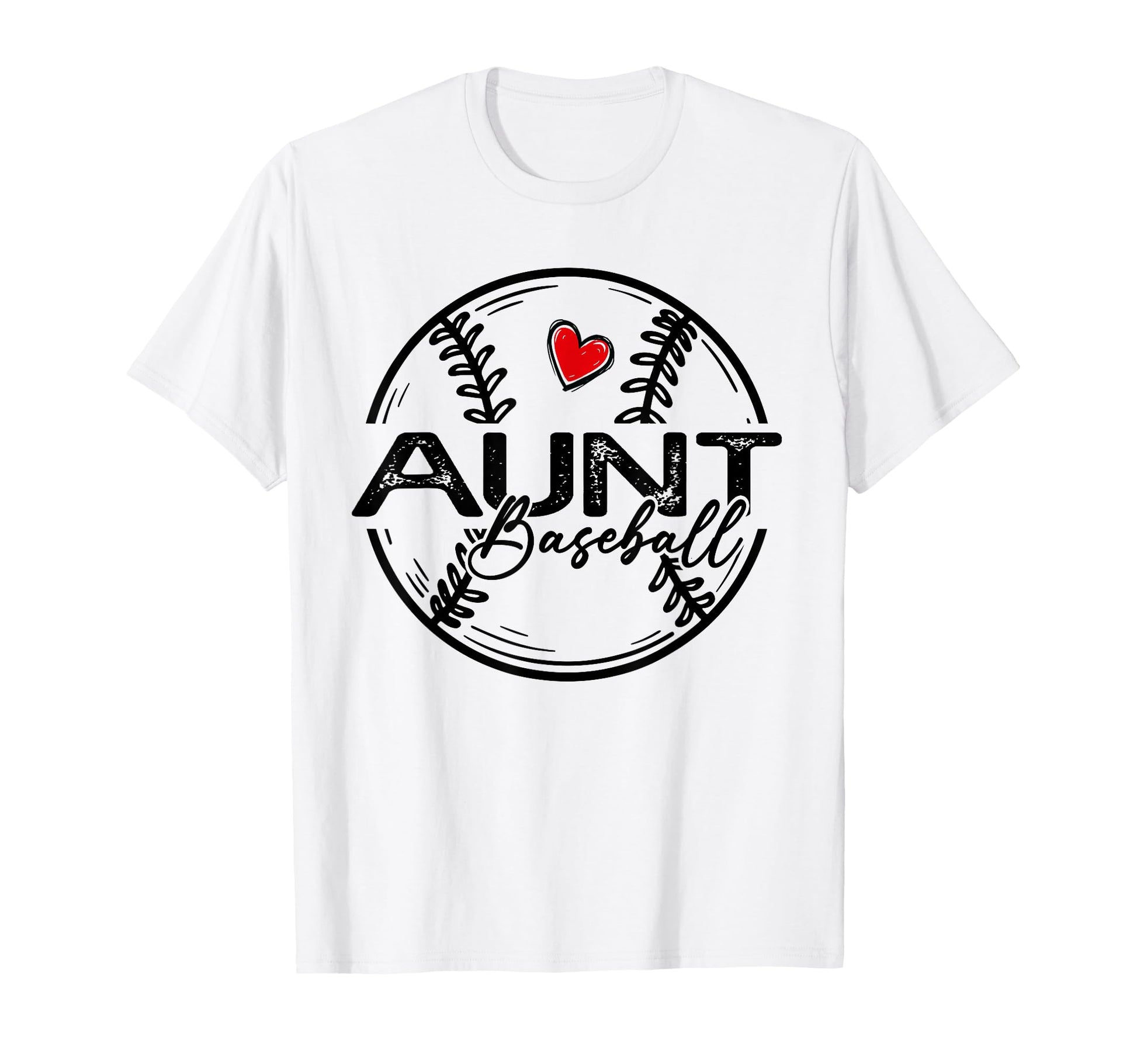 Baseball Aunt Baseball Player Family T-Shirt - Aesthetic Graphic Unisex - T-Shirt, Sweatshirt, Hoodie