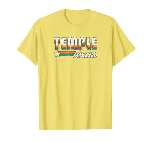 Temple Tx Temple Texas Rainbow T-Shirt - Trendy Graphic for Adults - T-Shirt, Sweatshirt, Hoodie