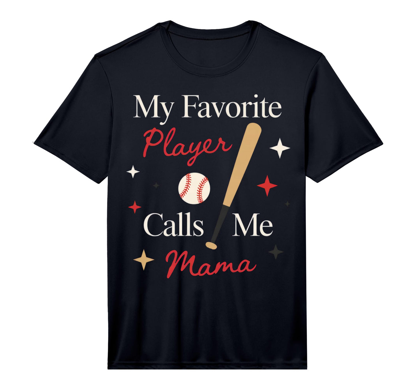 Mens My Favorite Player Calls Me T-Shirt - Custom Art Print Unisex - T-Shirt, Sweatshirt, Hoodie