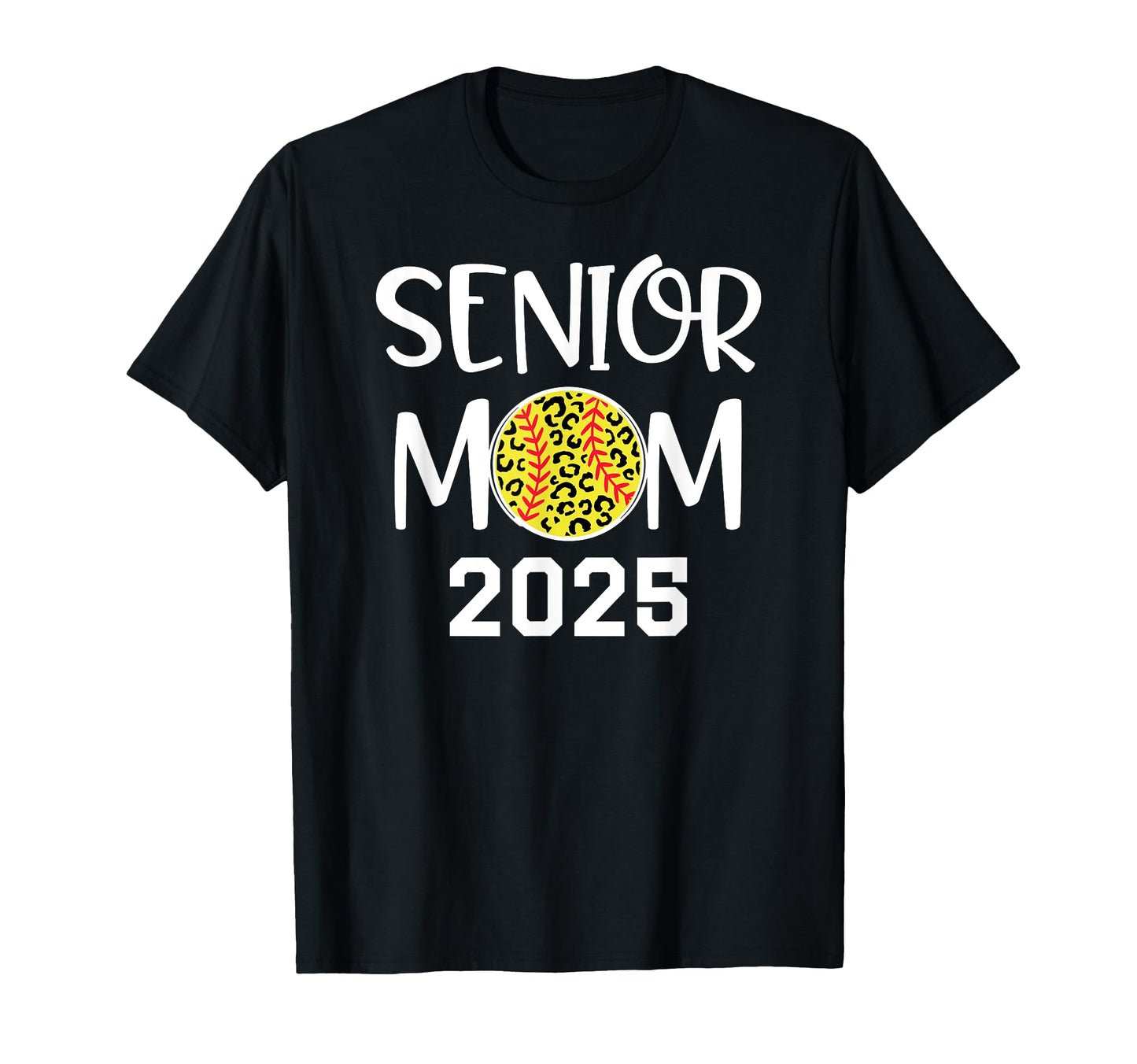 Senior Mom Softball Mom Game Day Class T-Shirt - Custom Art Print Unisex - T-Shirt, Sweatshirt, Hoodie