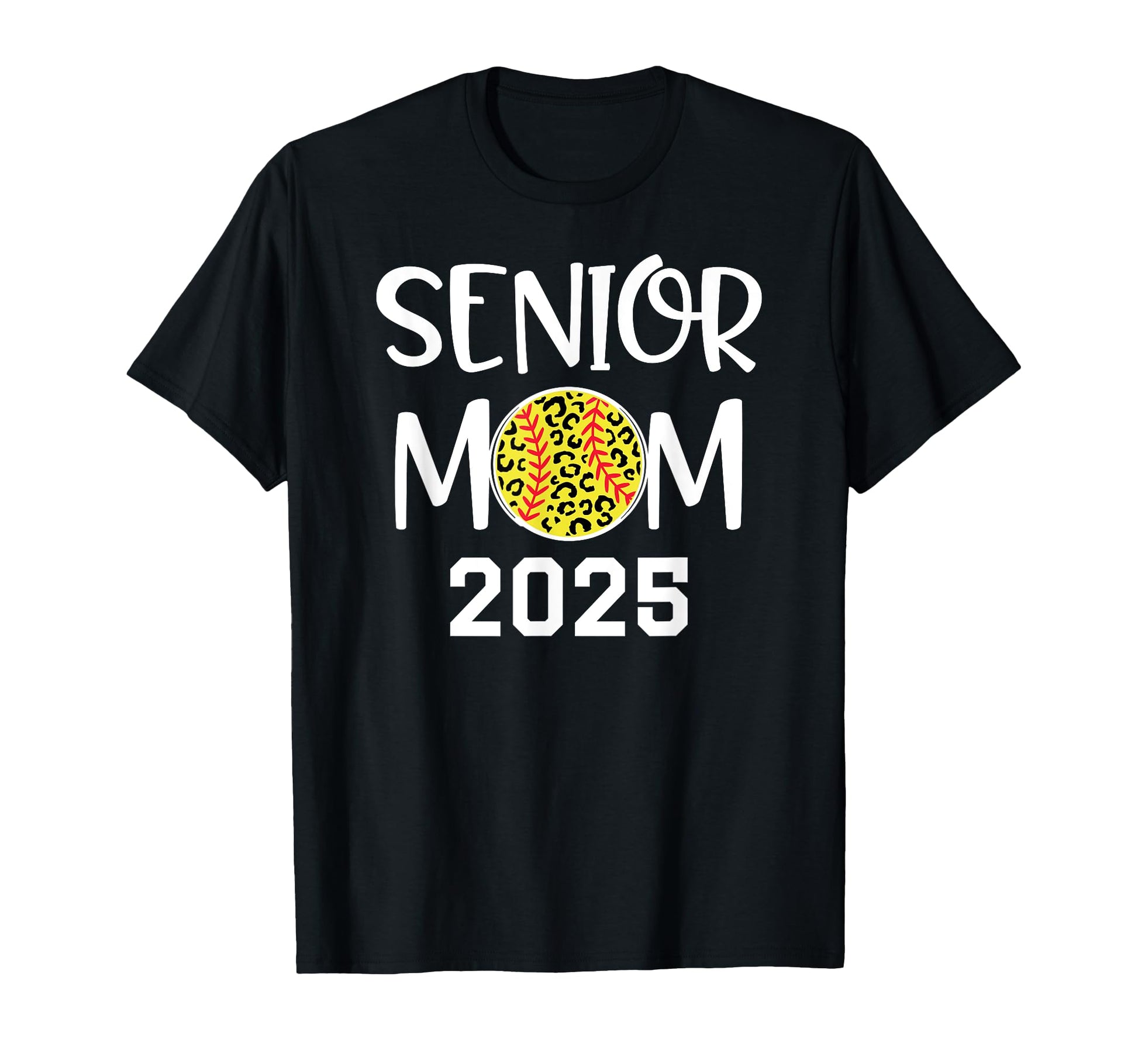 Senior Mom Softball Mom Game Day Class T-Shirt - Custom Art Print Unisex - T-Shirt, Sweatshirt, Hoodie